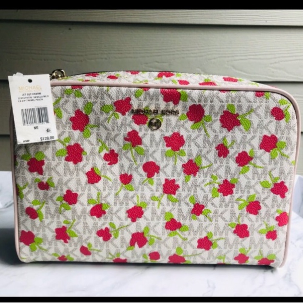 Michael kors toiletry bag.